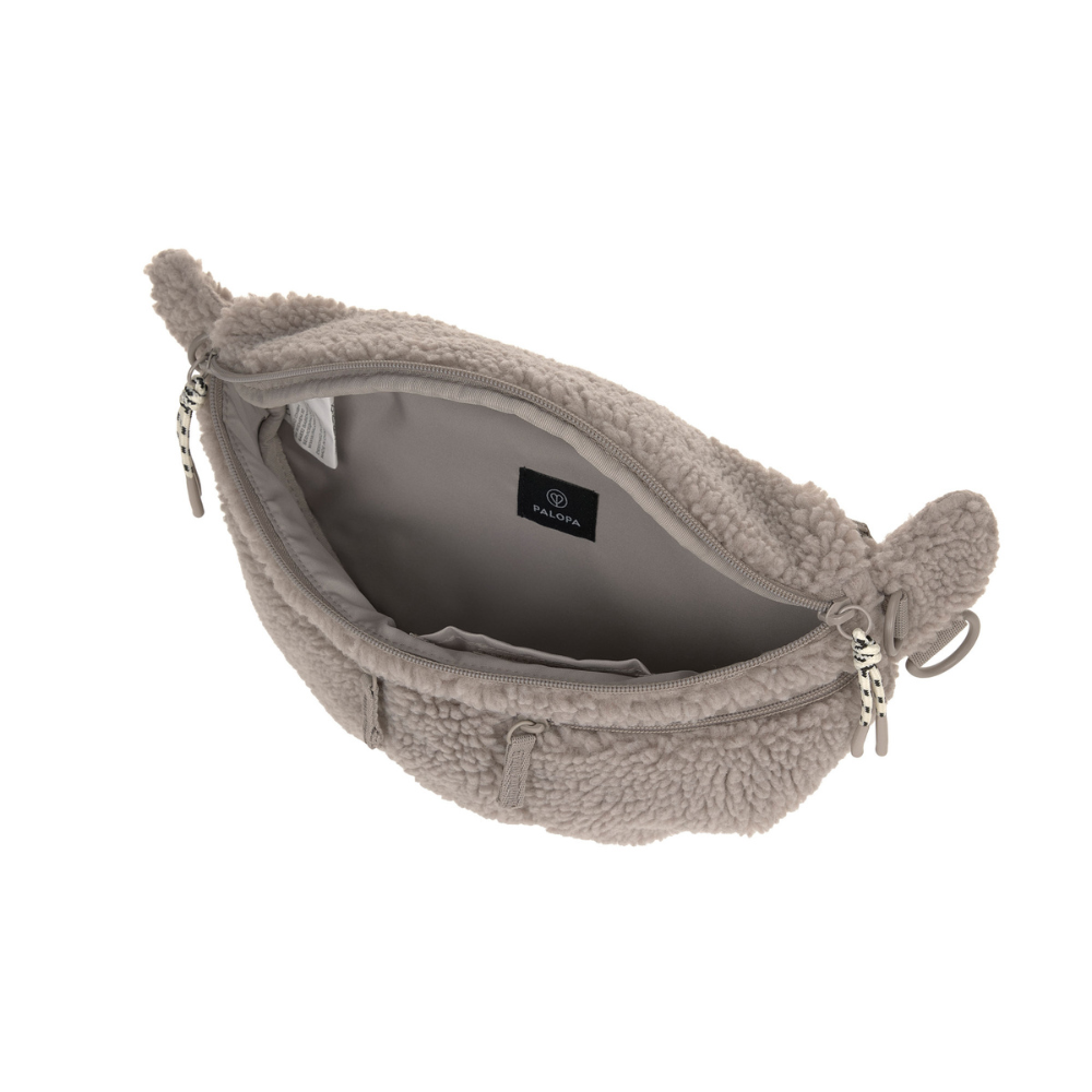 Innenseite Gassitasche EMMA Teddy Taupe - PALOPA