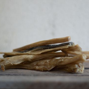 Kaninchenhaut Sticks luftgetrocknet