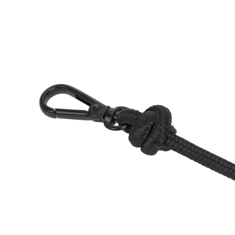 Karabiner Ersatz-Schultergurt für Leckerlibeutel SCHWARZ - PALOPA