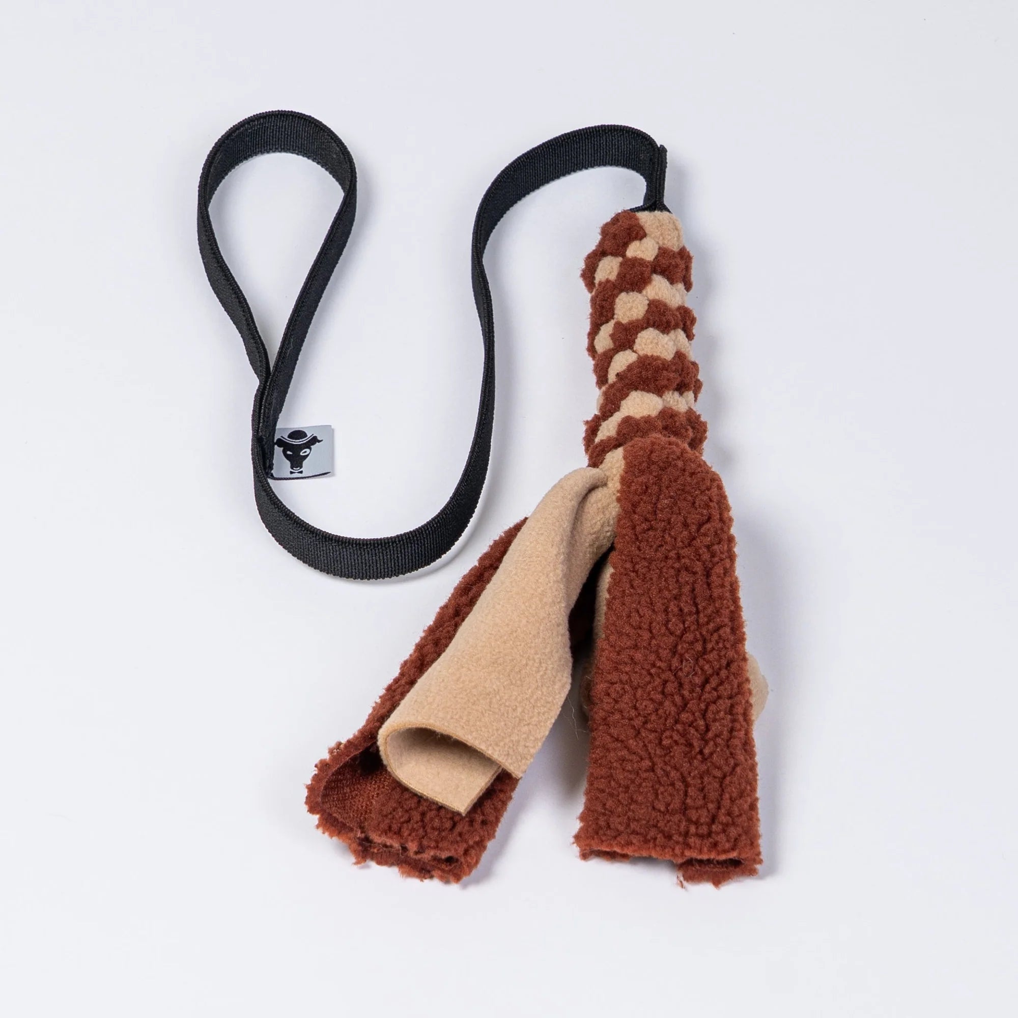 KARMA HUND Bungee-Tau Teddy Camel Brown