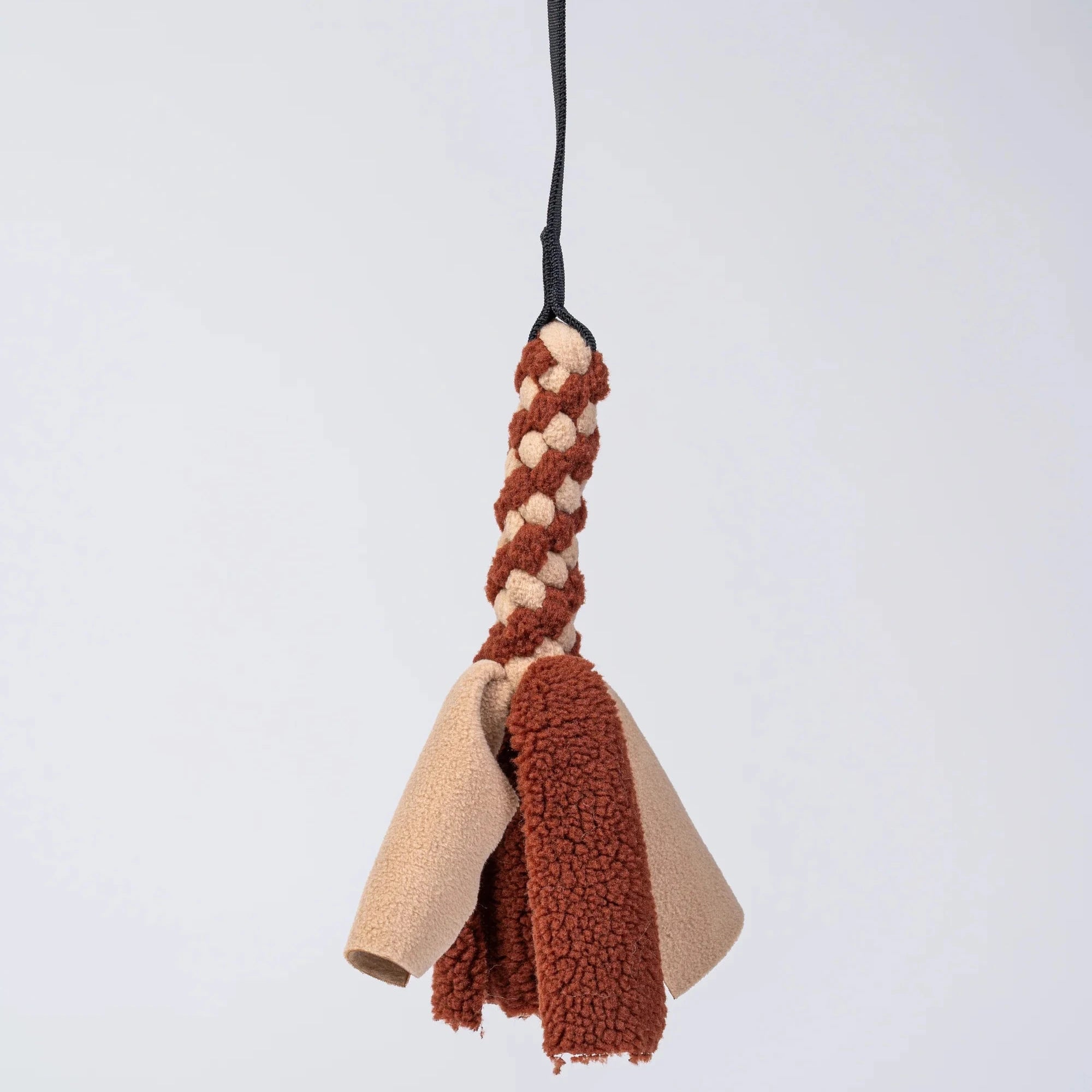 KARMA HUND Bungee-Tau Teddy Camel Brown