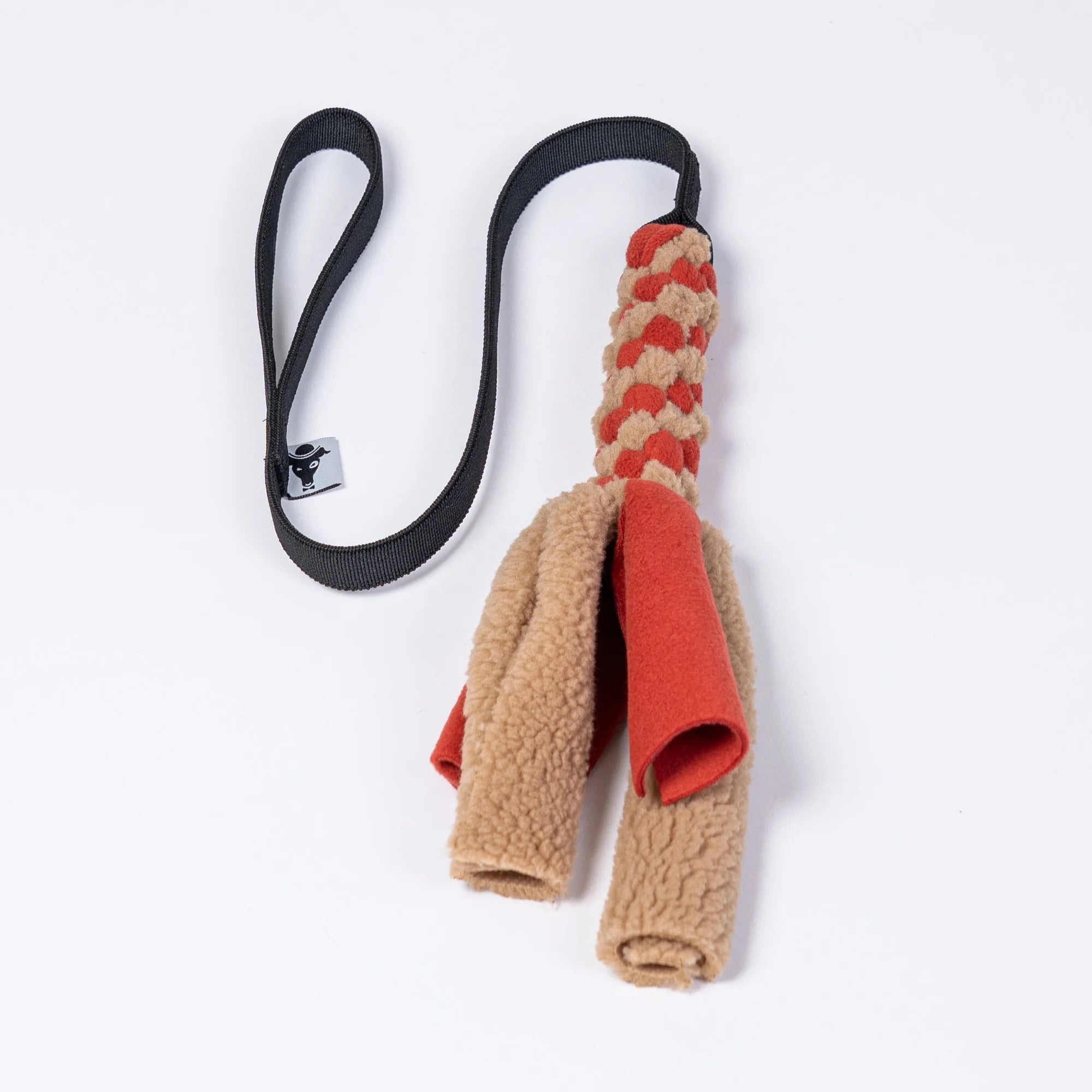 KARMA HUND Bungee-Tau Teddy Camel Terracotta