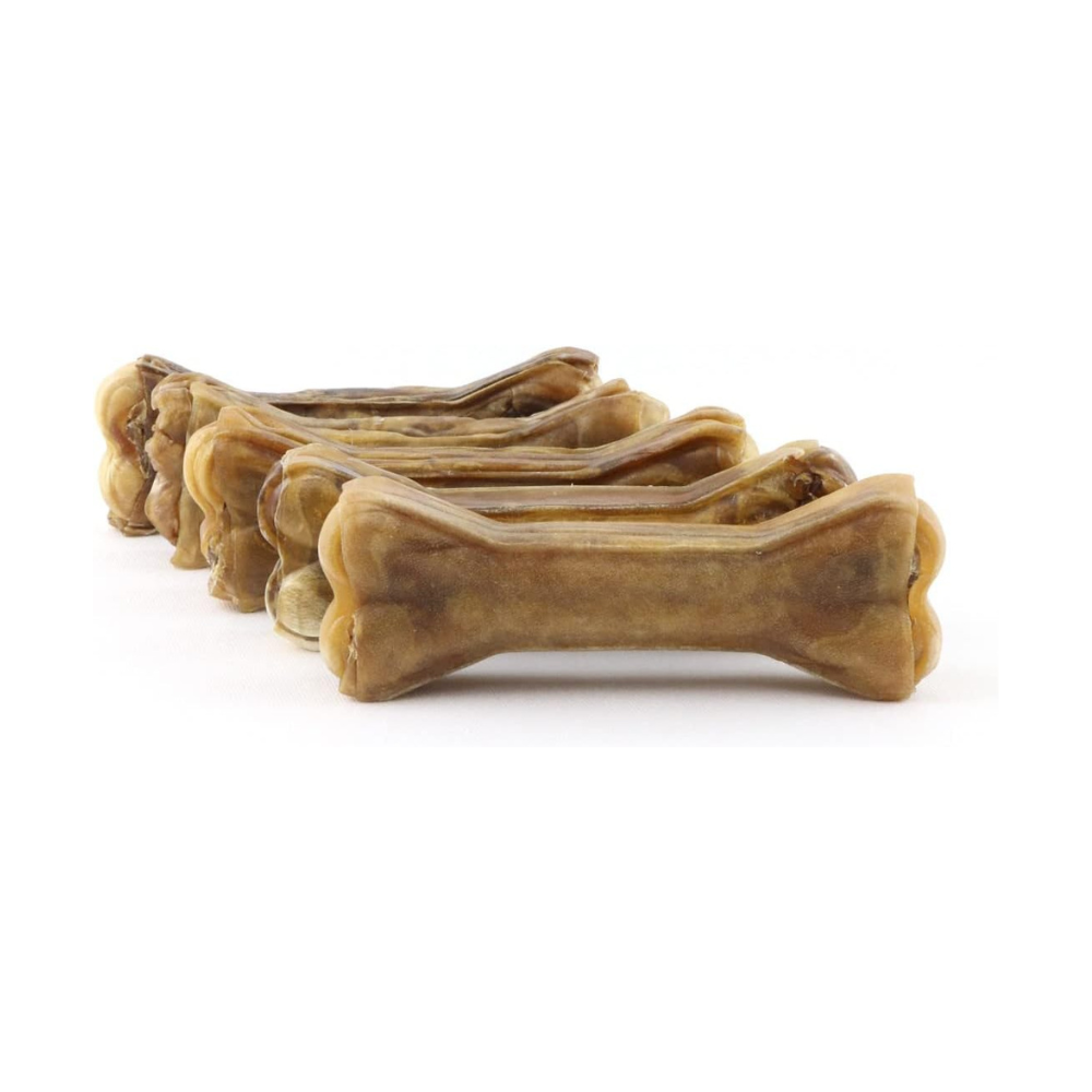 Kauknochen aus 100% Pferdehaut 12 cm - DOGBOSS