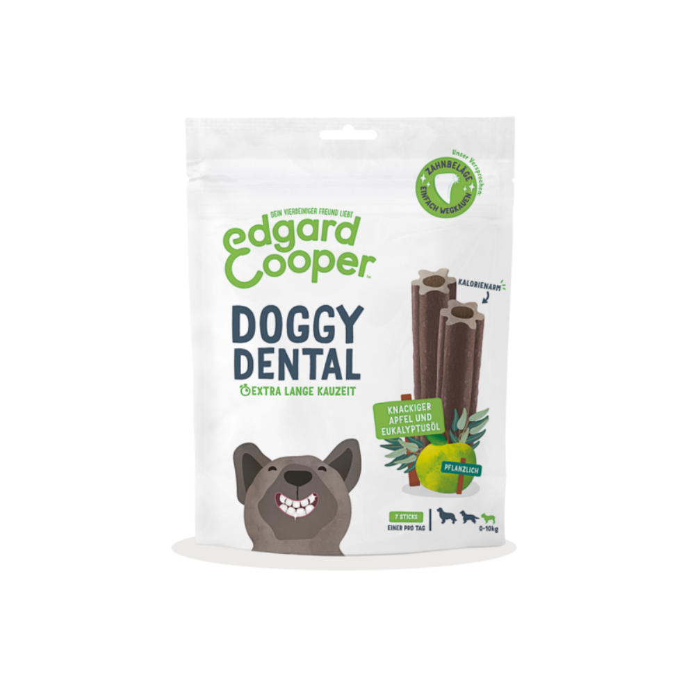Kaustange Doggy Dental Apfel & Eukalyptus Small - Edgard & Cooper