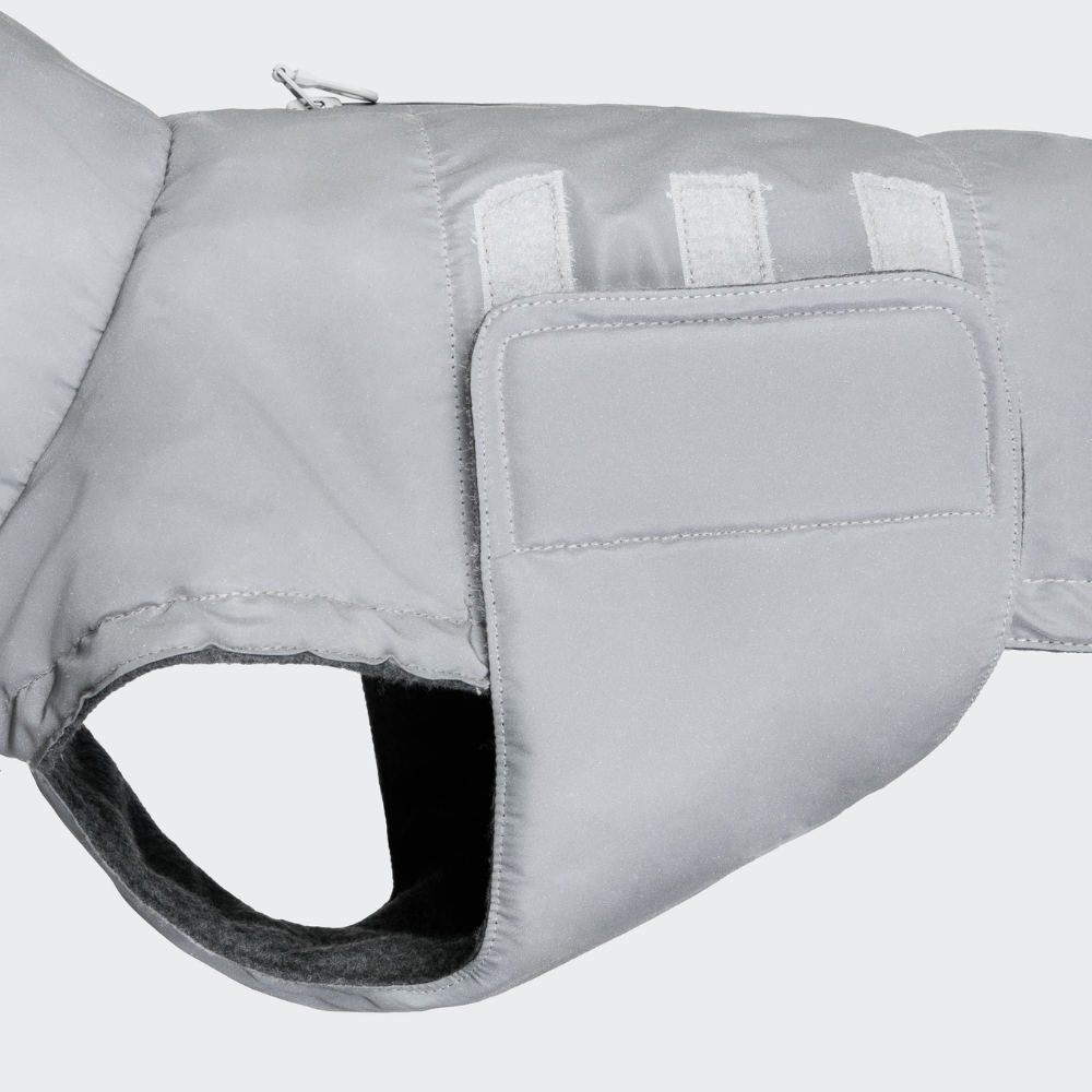 Klettverschluss Bauchschutz Cloud7 Hundemantel DACKEL Brooklyn Reflective