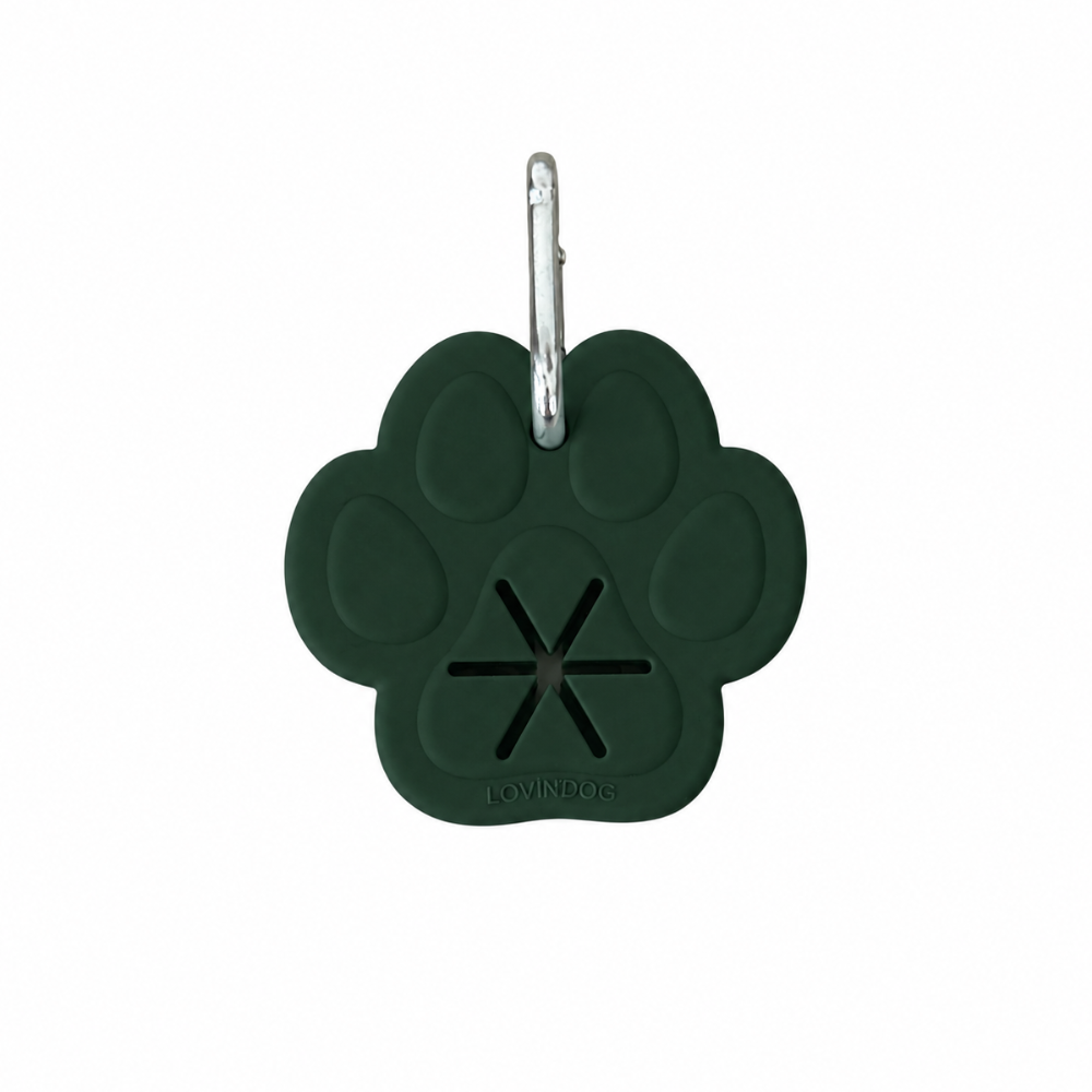 Kotbeutelhalter PFOTE DARKGREEN - LOVIN'DOG