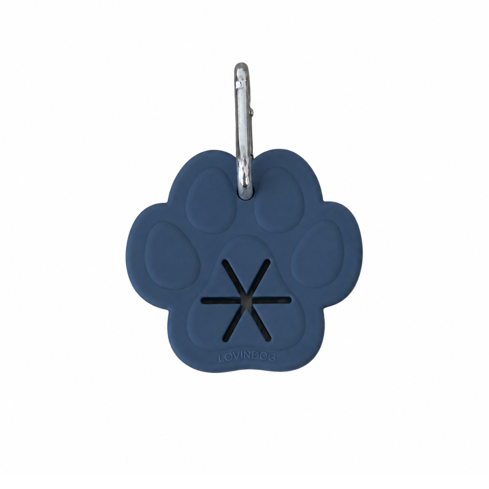 Kotbeutelhalter PFOTE POWDER BLUE - LOVIN'DOG