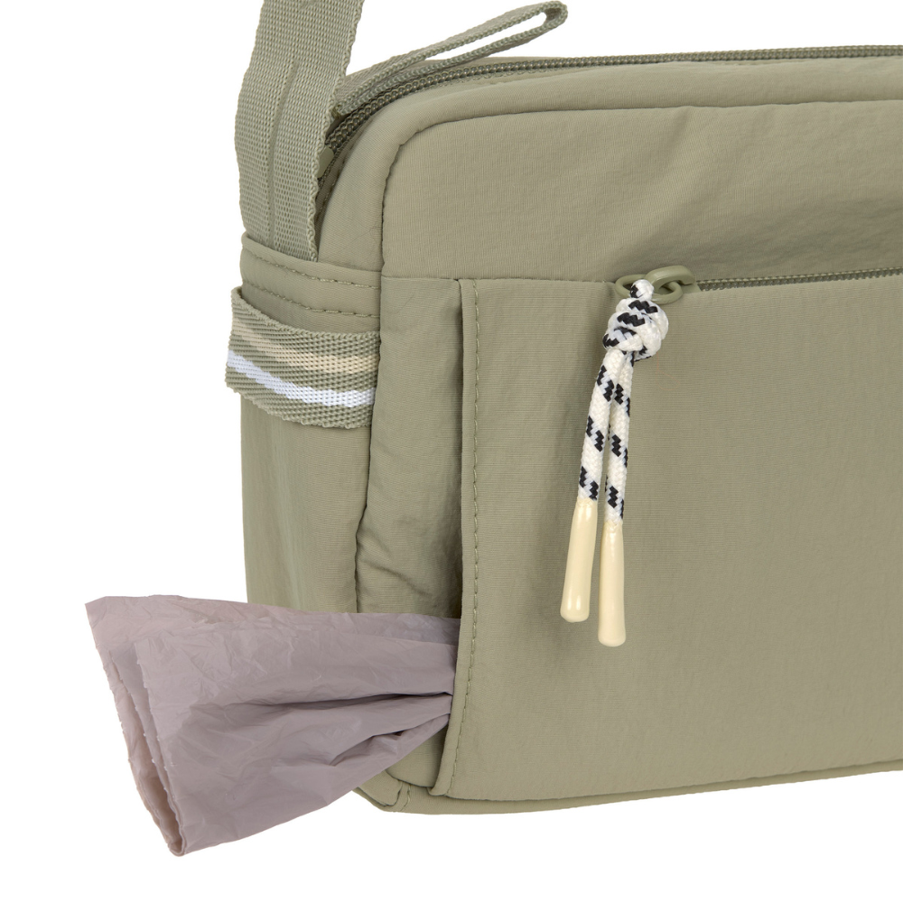 Kotbeutelspender Gassitasche NOKA Crinkled Pale Olive - PALOPA