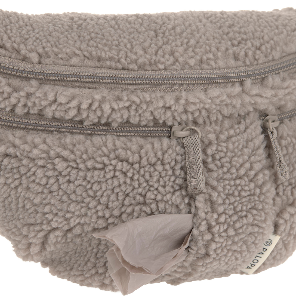 Kotbeutelspender Gassitasche EMMA Teddy Taupe - PALOPA