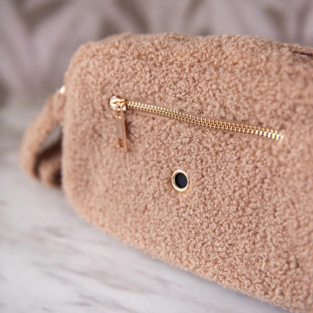 Kotbeutelspender Gassitasche Fancy Dog Walking Bag TEDDY Brown - floofs & cookies