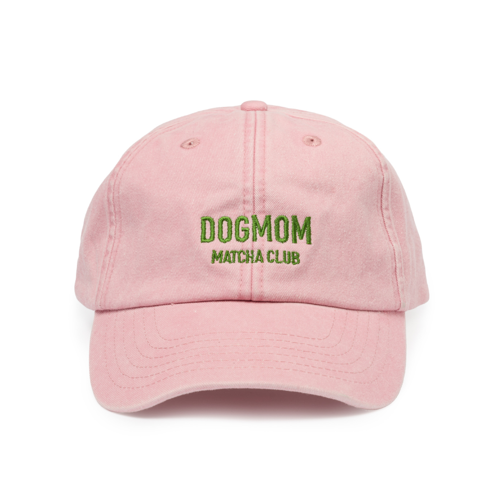 Lieblingspfote Cap DOGMOM MATCHA CLUB Vintage Rosa - Limited Edition