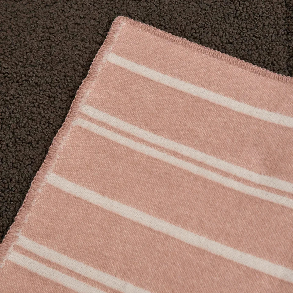 MiaCara RIGATO Hundedecke aus Wolle Blush-Creme