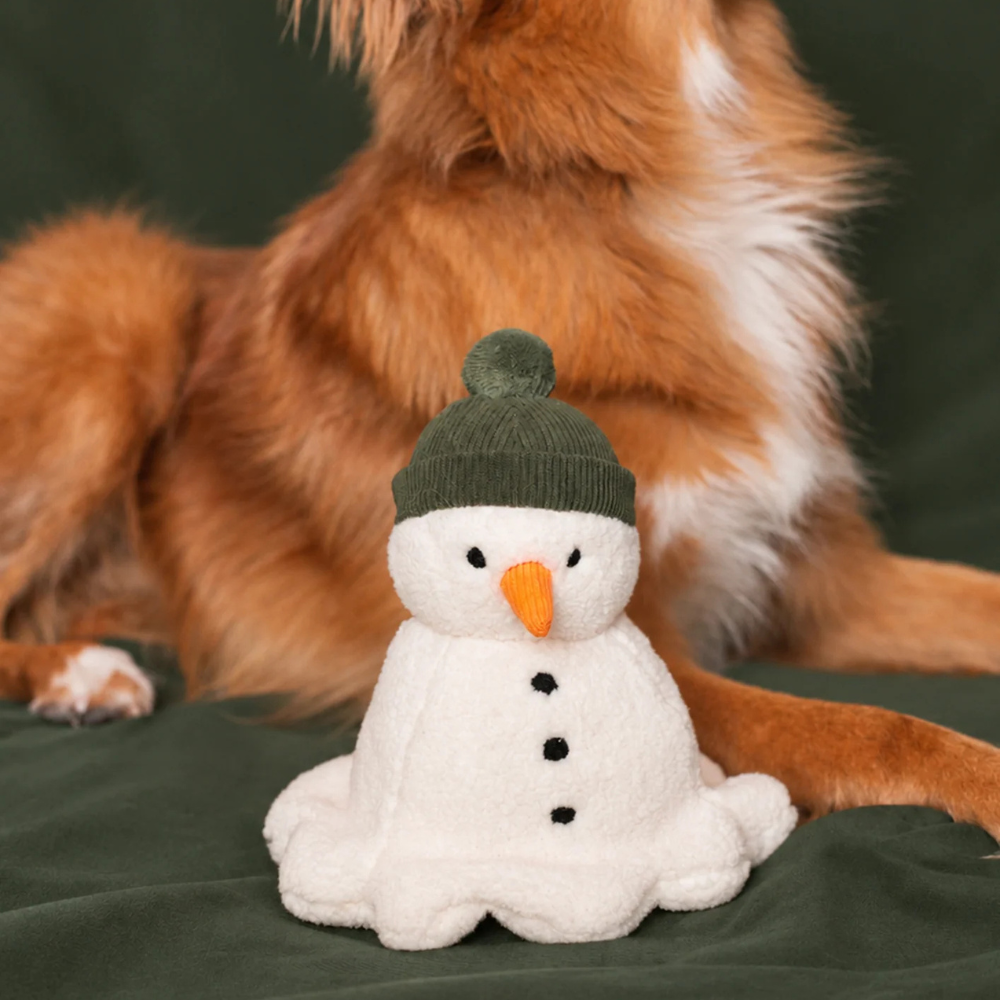 MODERNBEAST Plüschspielzeug für Hunde  The Melting Snowman Moodbild
