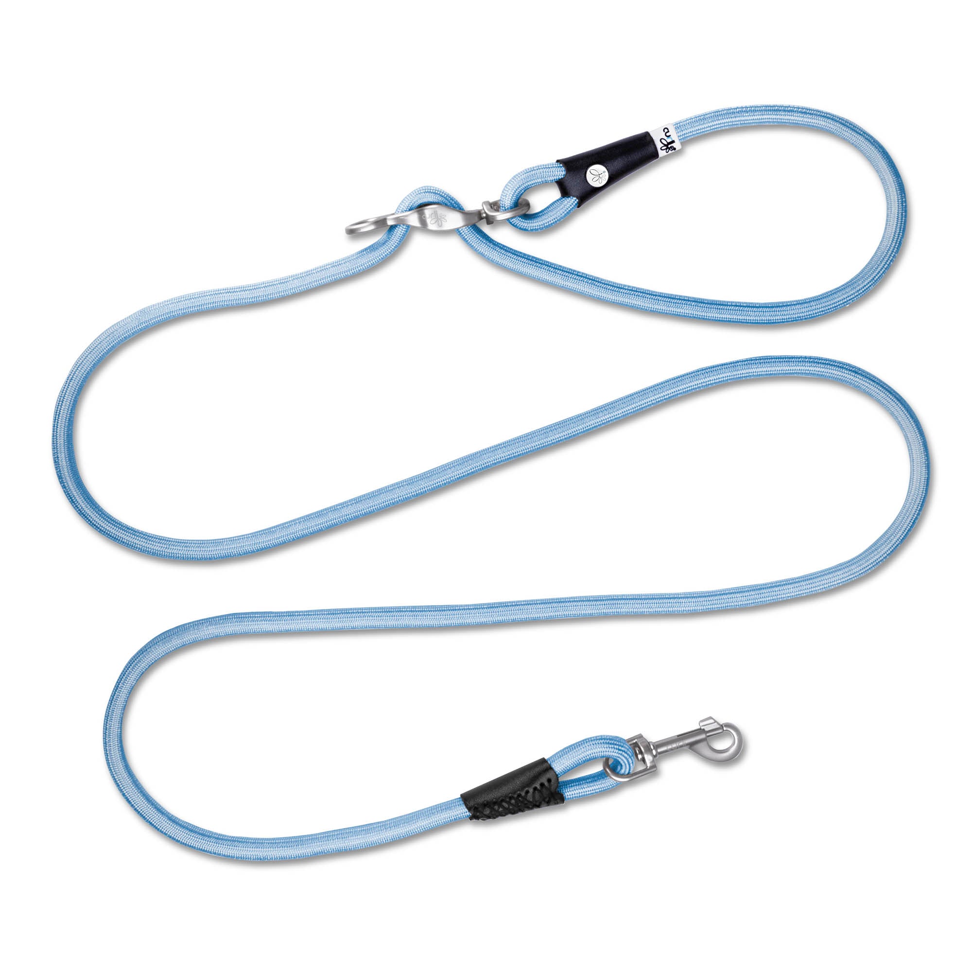 Hundeleine Vario Comfort Leash verstellbar Sky Blue - Curli