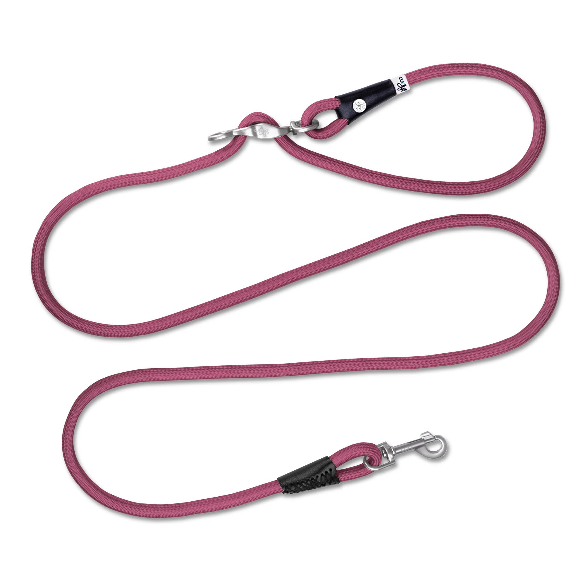 Hundeleine Vario Comfort Leash verstellbar Ruby - Curli