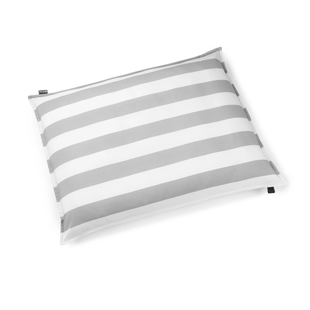 MiaCara Hundekissen Giardino Slim Outdoor Kiesel/White