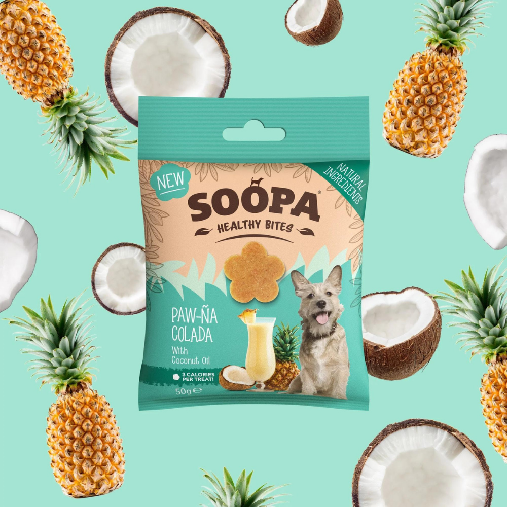 Moodbild Hundeleckerli PAW-NA Colada Healthy Bites - Soopa