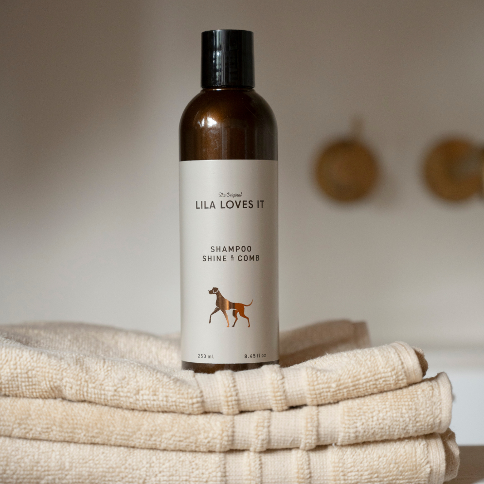 Moodbild New Design Shampoo Shine & Comb 250 ml - LILA LOVES IT