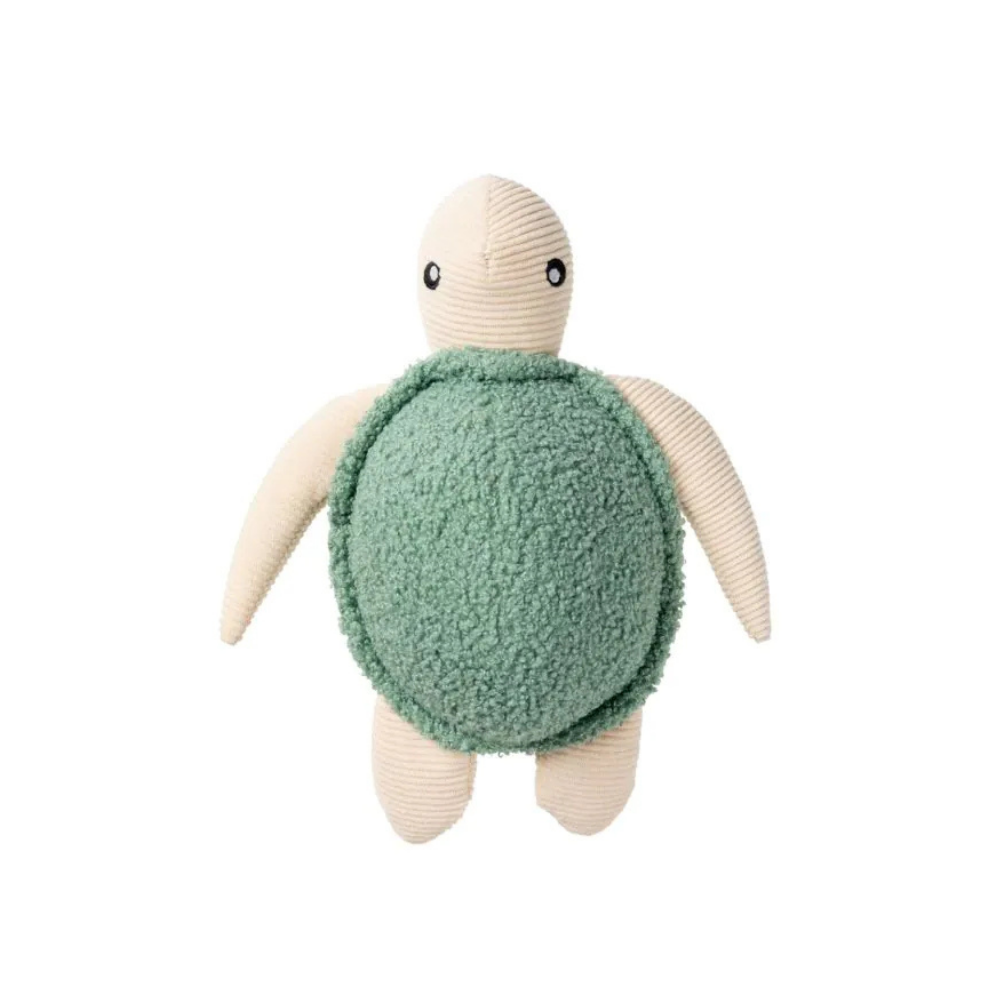 Obenansicht Hundespielzeug - Sea Life Toy - Myrtle Green Turtle - FuzzYard