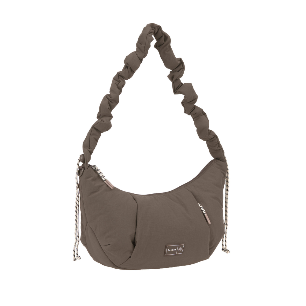 PALOPA Crossbody Bum Bag PANIO Crinkled Chocolate