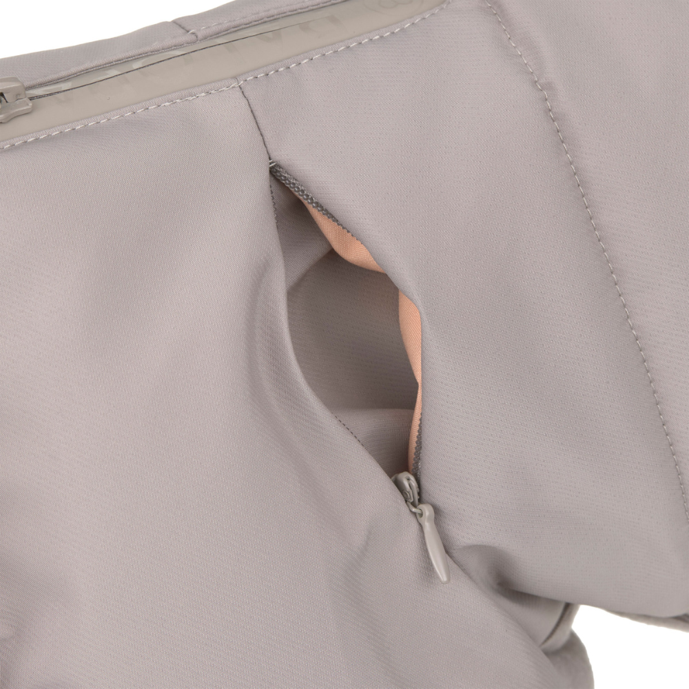 PALOPA Wintermantel Nolia Taupe Tracker-Tasche