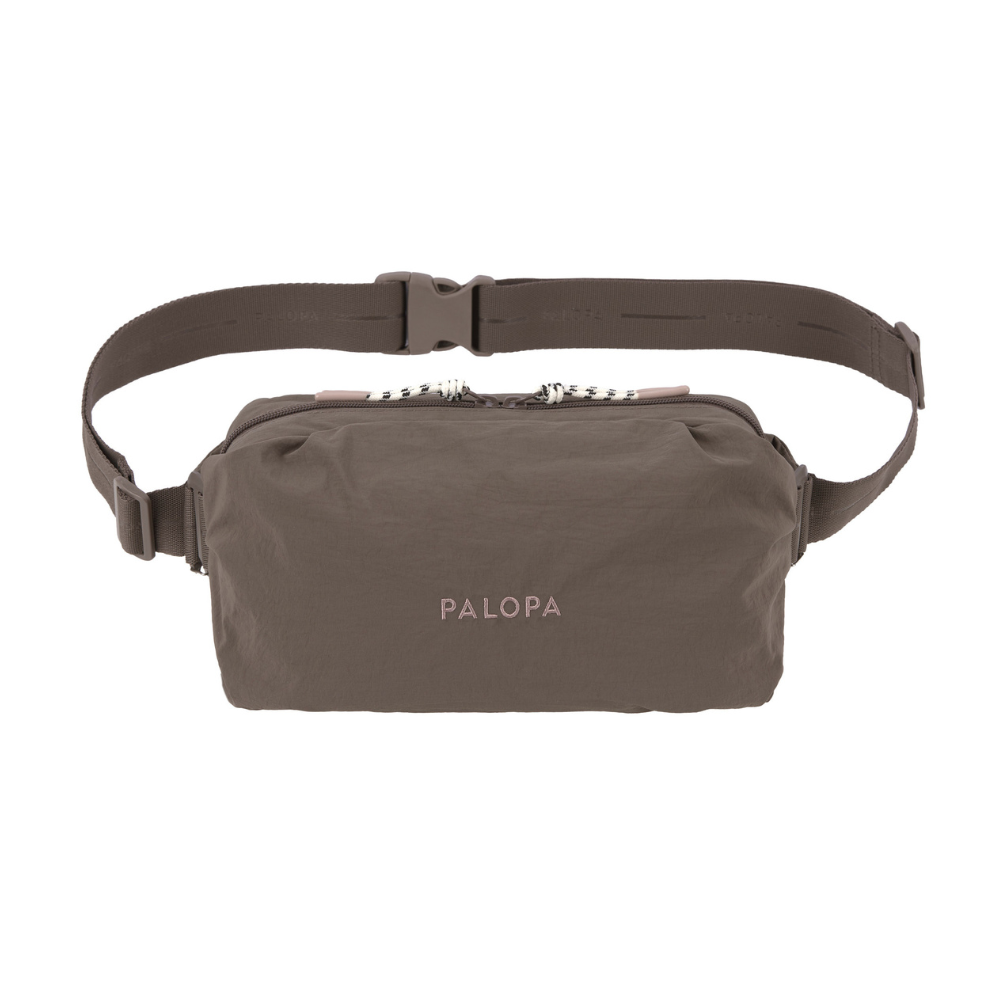PALOPA Bum Bag NERKI Crinkled Chocolate