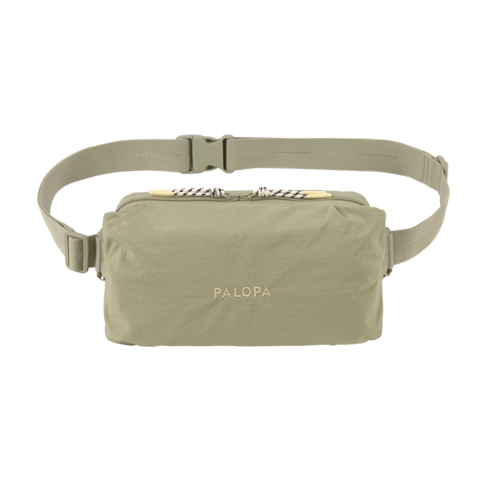 PALOPA Bum Bag NERKI Crinkled Pale Olive
