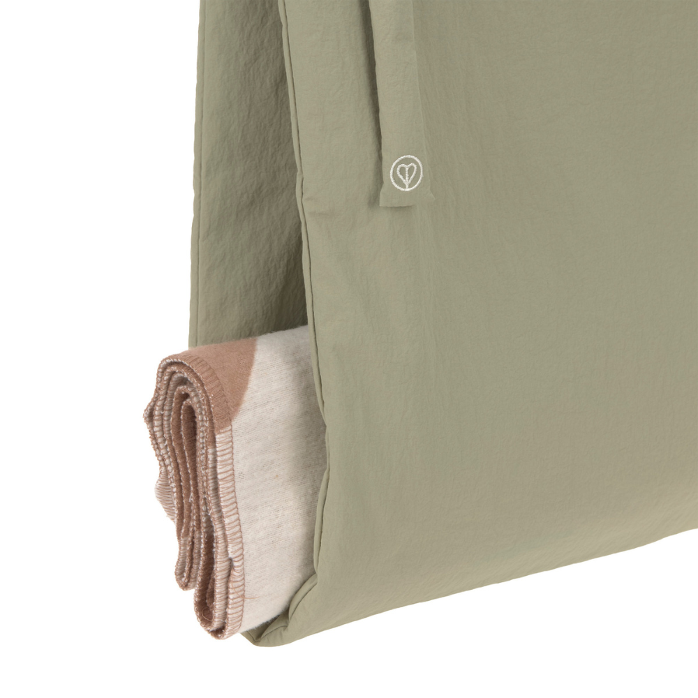 PALOPA Shopper Bag TORBI Crinkled Pale Olive Deckenfach