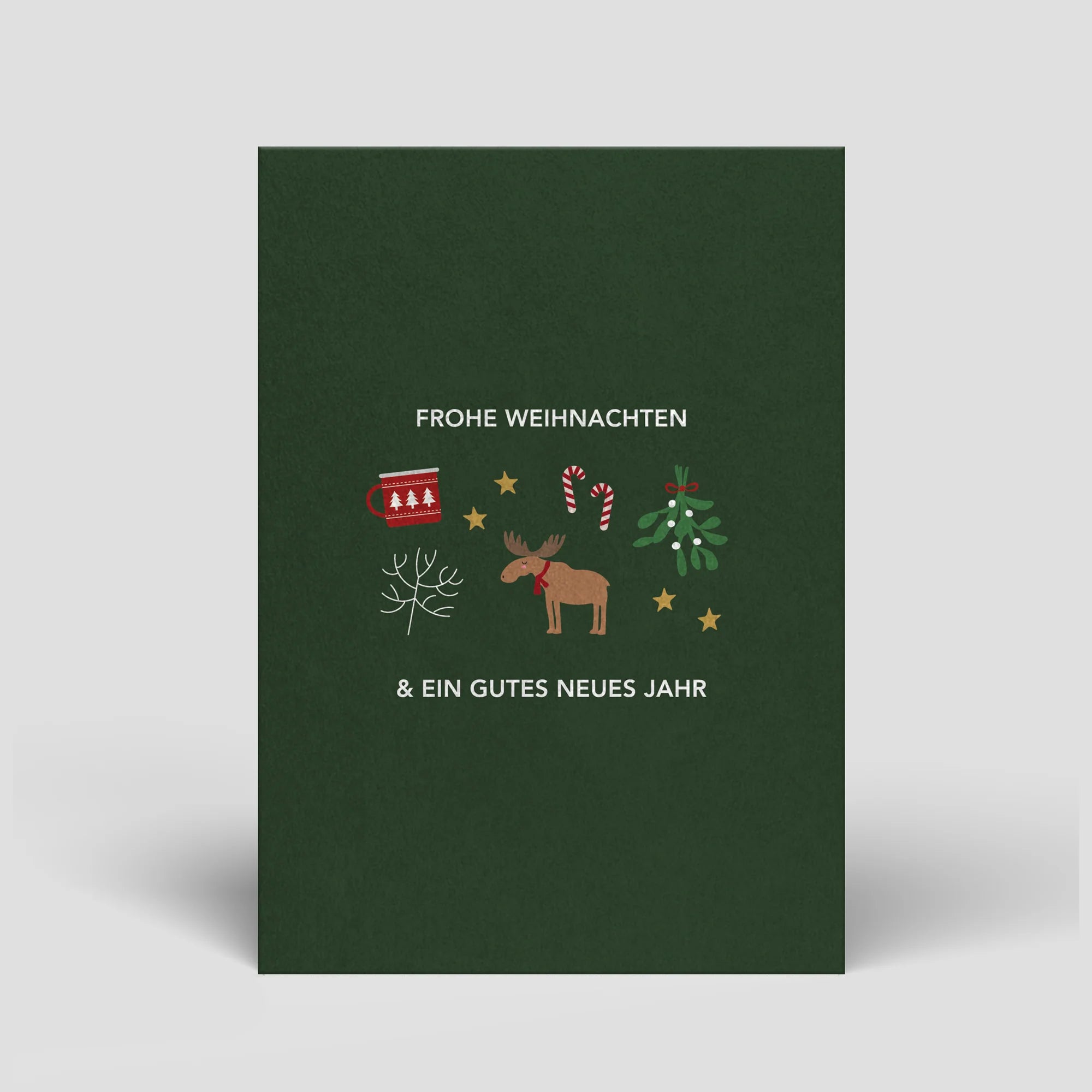 Grußkarte FROHE WEIHNACHTEN