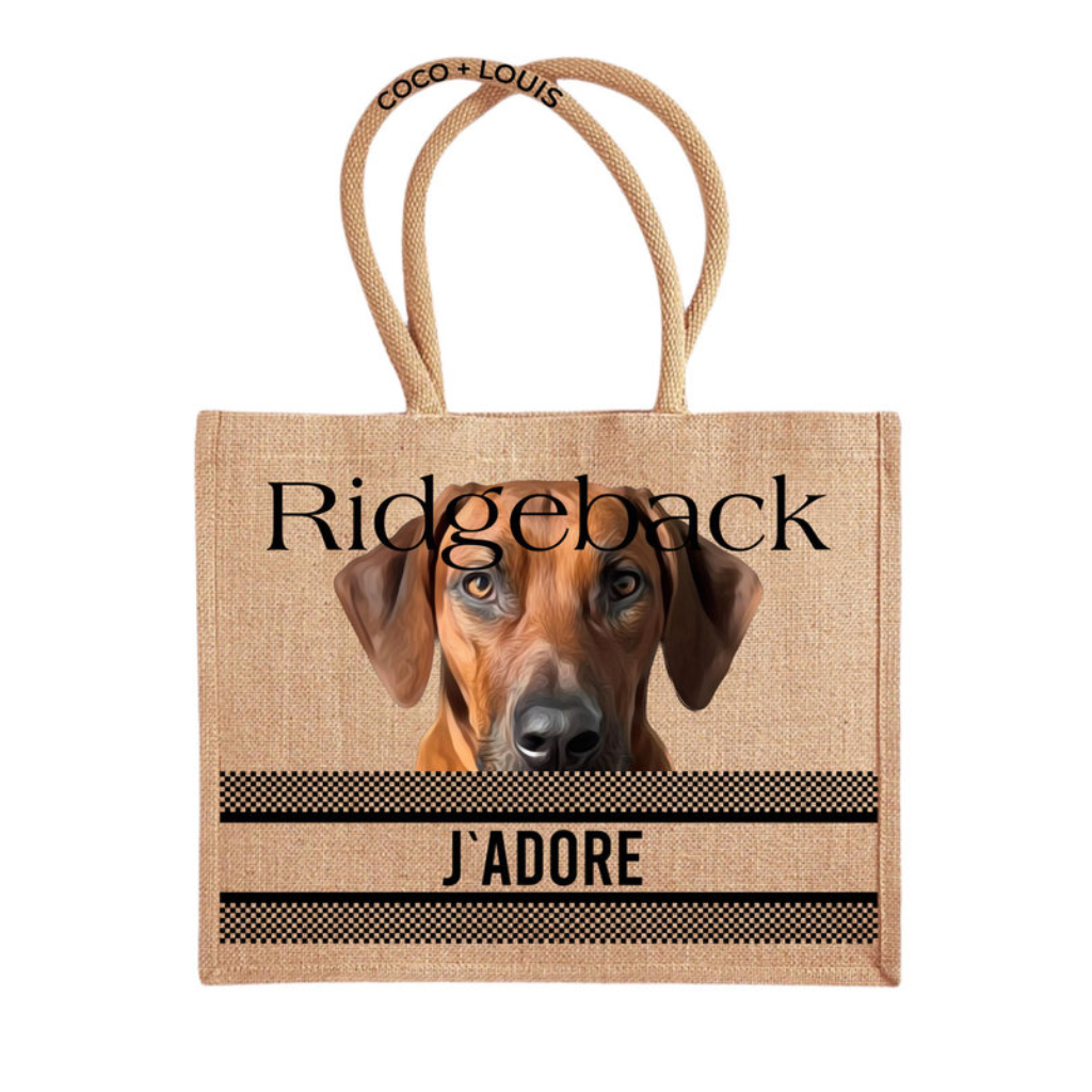 COCO + LOUIS Shopper mit Hundemotiv Ridgeback