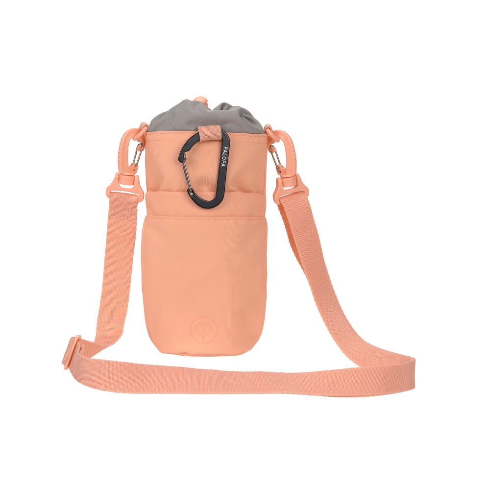 Rückseite Flaschen- & Leckerlitasche Boudi Peach - PALOPA