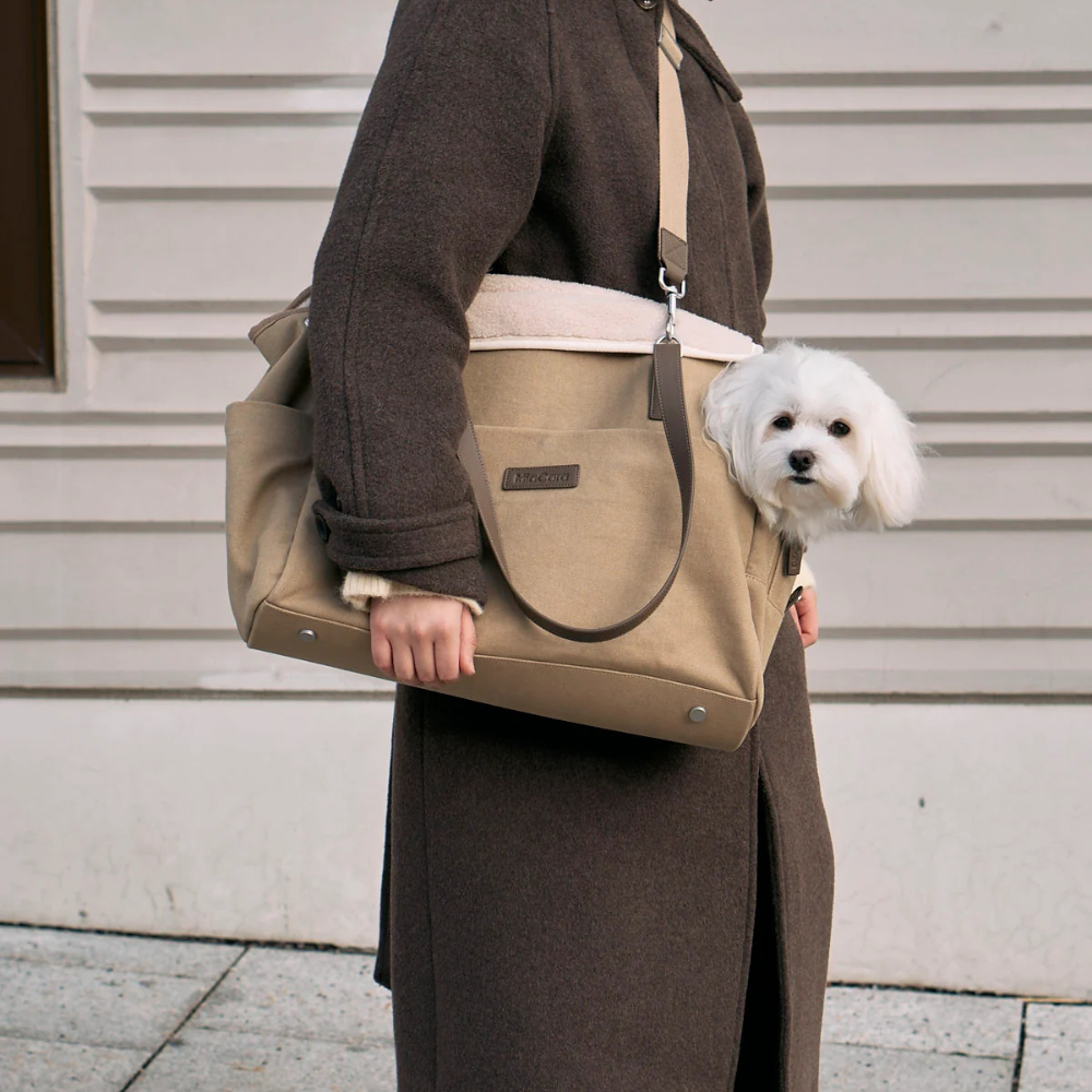 Schultergurt MiaCara Hundetragetasche TASCA Sand