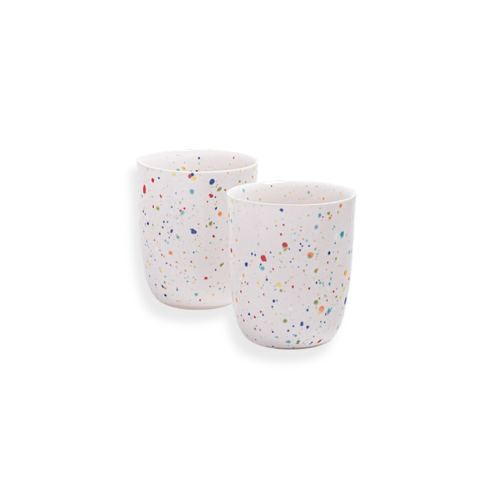 Tasse New Party Medium Cup weiß - egg back home