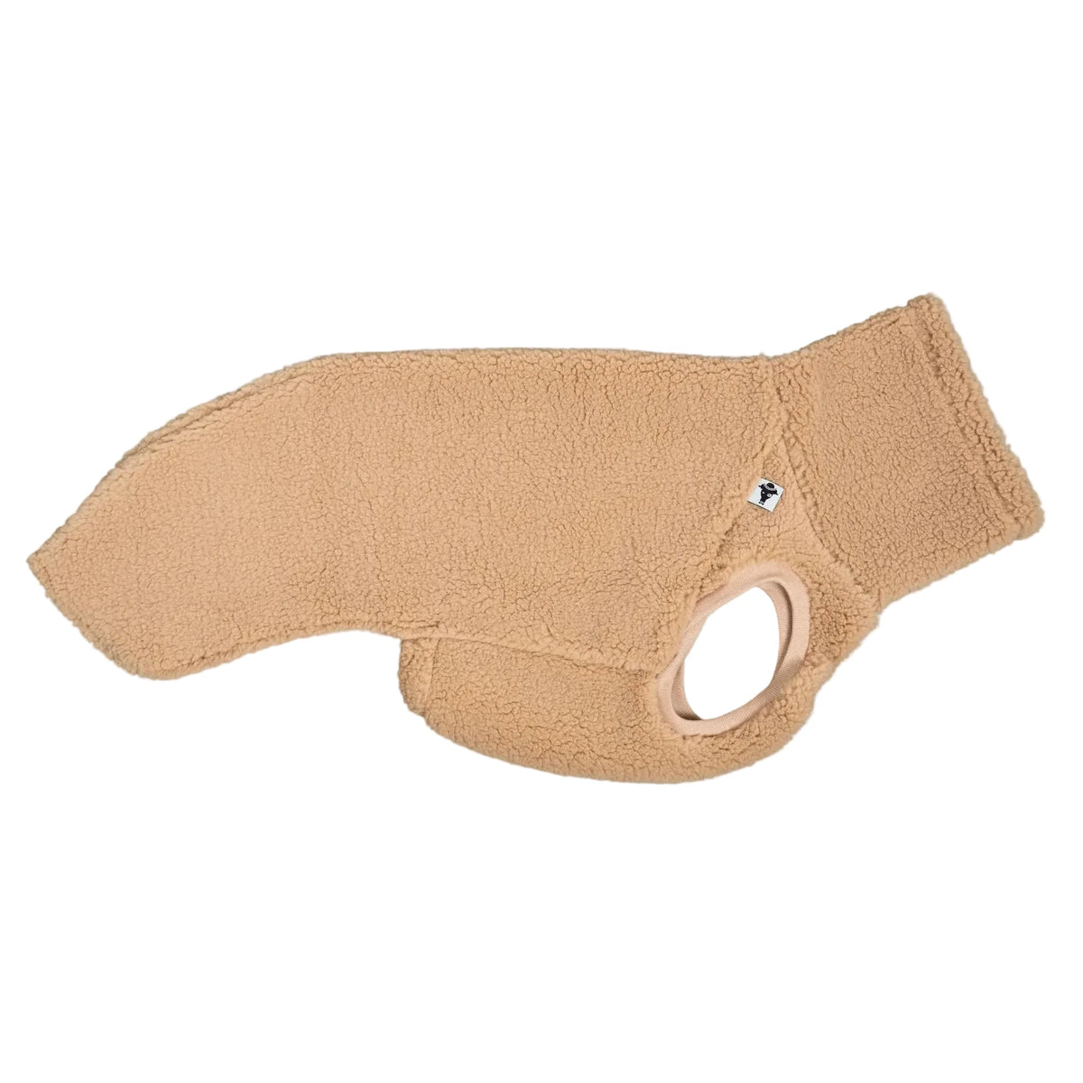 KARMA HUND Teddy Shirt für Windhund in SAND BEIGE
