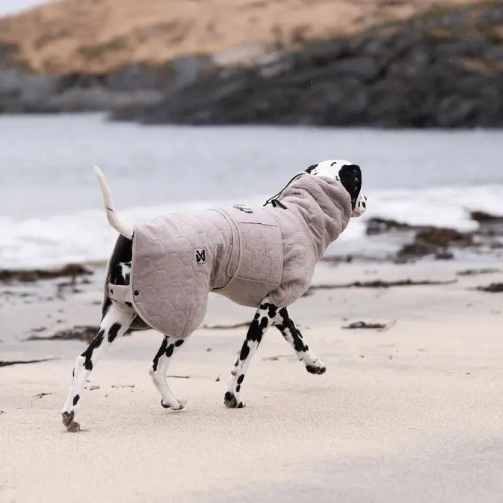 Trqgebild Hundebademantel DRYING COAT Sand - non-stop dogwear