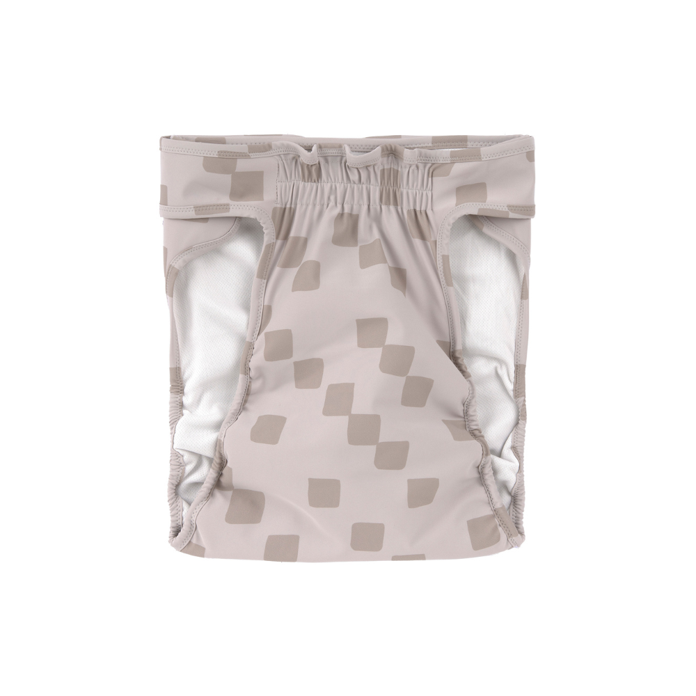 Unterseite mit elastischem Bund Läufigkeitshöschen GLAN Taupe - PALOPA