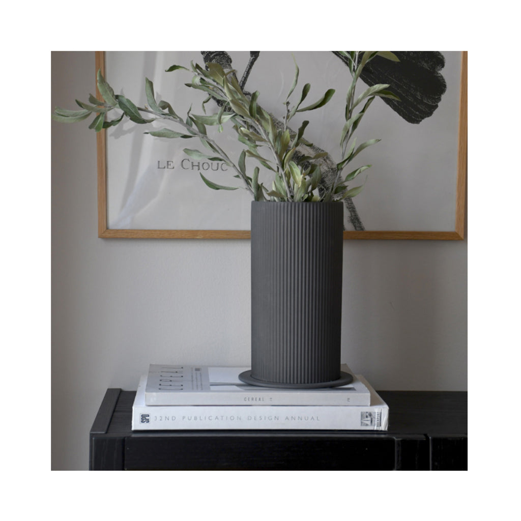 Ede Vase Dark Grey