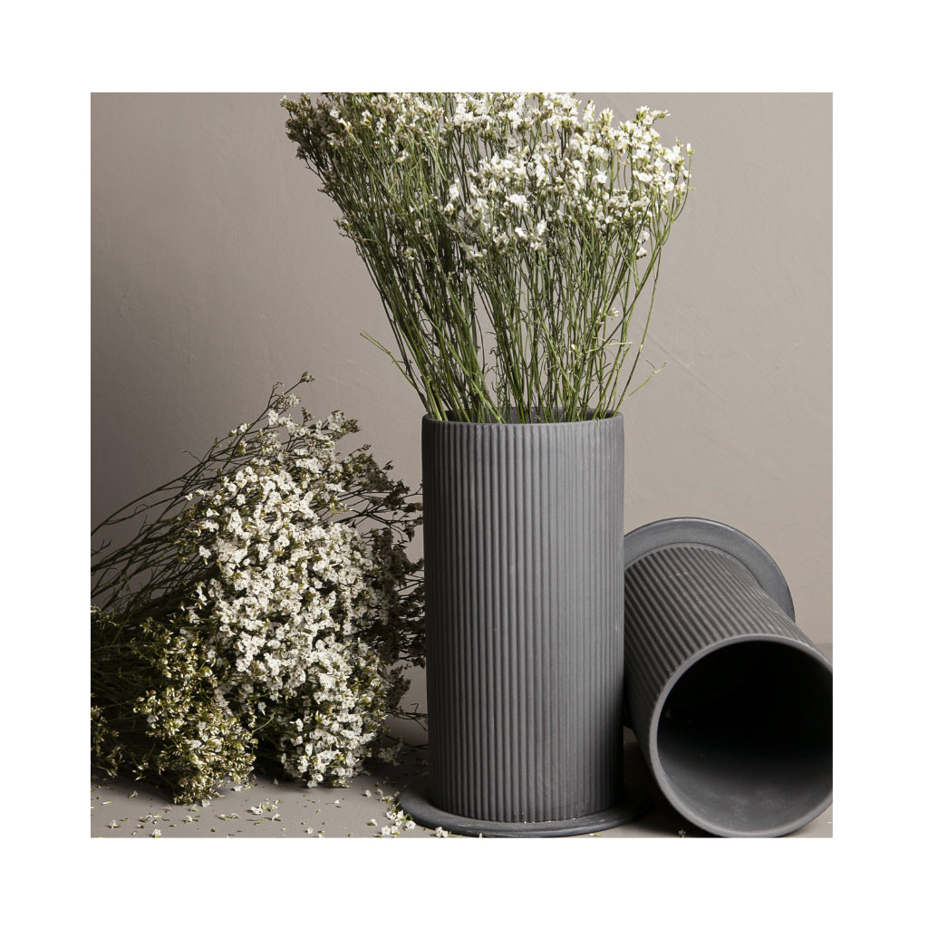 Ede Vase Dark Grey