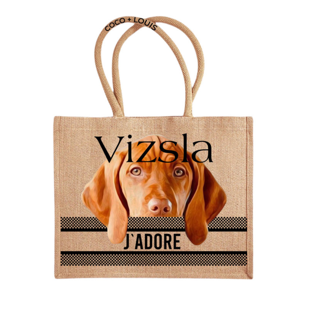 COCO + LOUIS Shopper mit Hundemotiv Vizsla