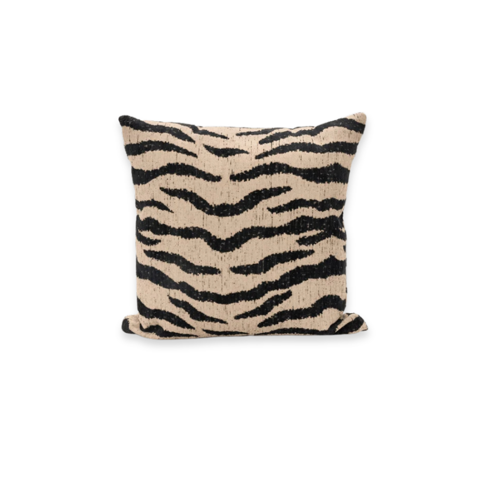 DOGGUO Zebra Sofakissen Beige/Black