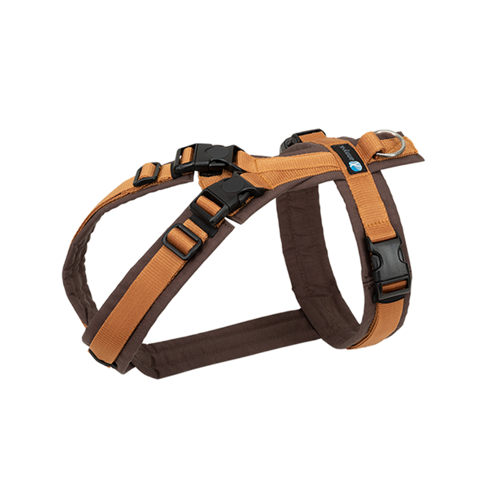 annyx Hundegeschirr Fun OPEN Braun | Bernstein