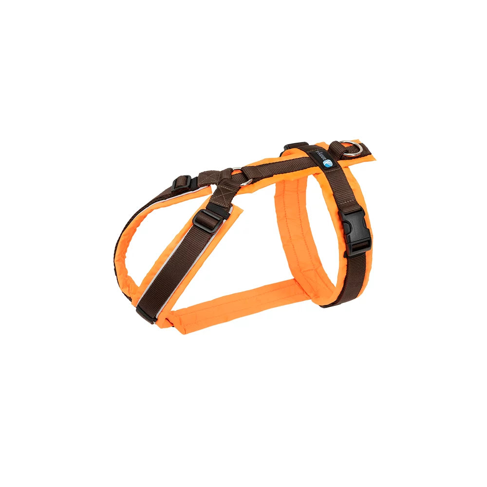 Hundegeschirr PROTECT orange/braun - annyx