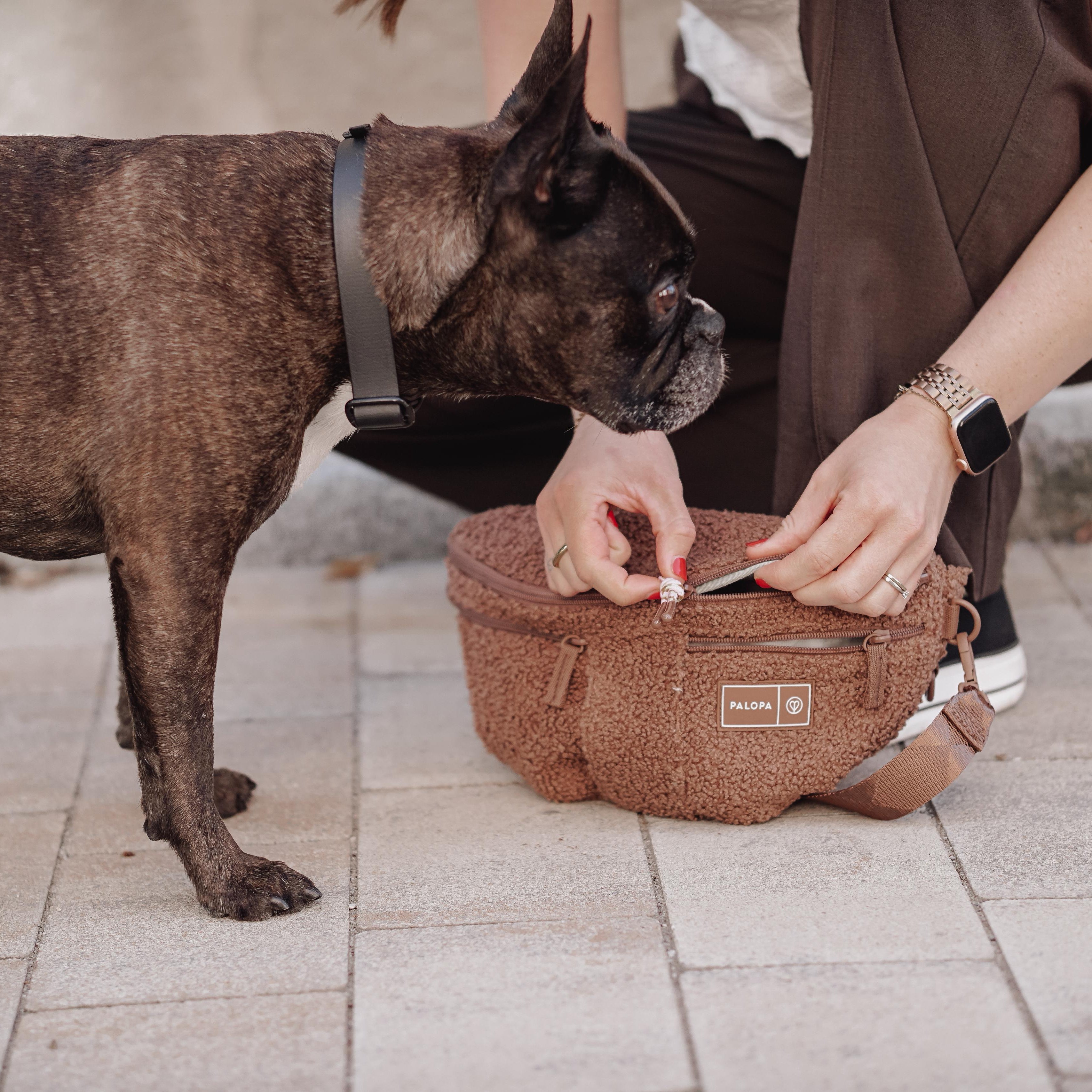 PALOPA Gassitasche EMMA Teddy Brown