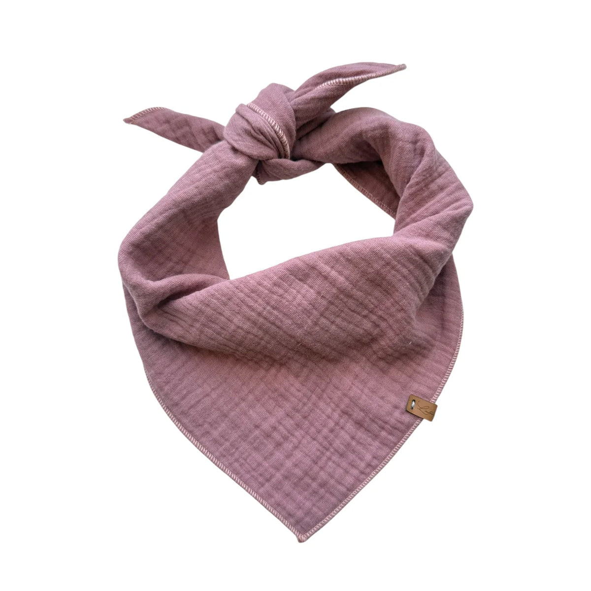 Lieblingspfote Musselin Halstuch "Mauve"