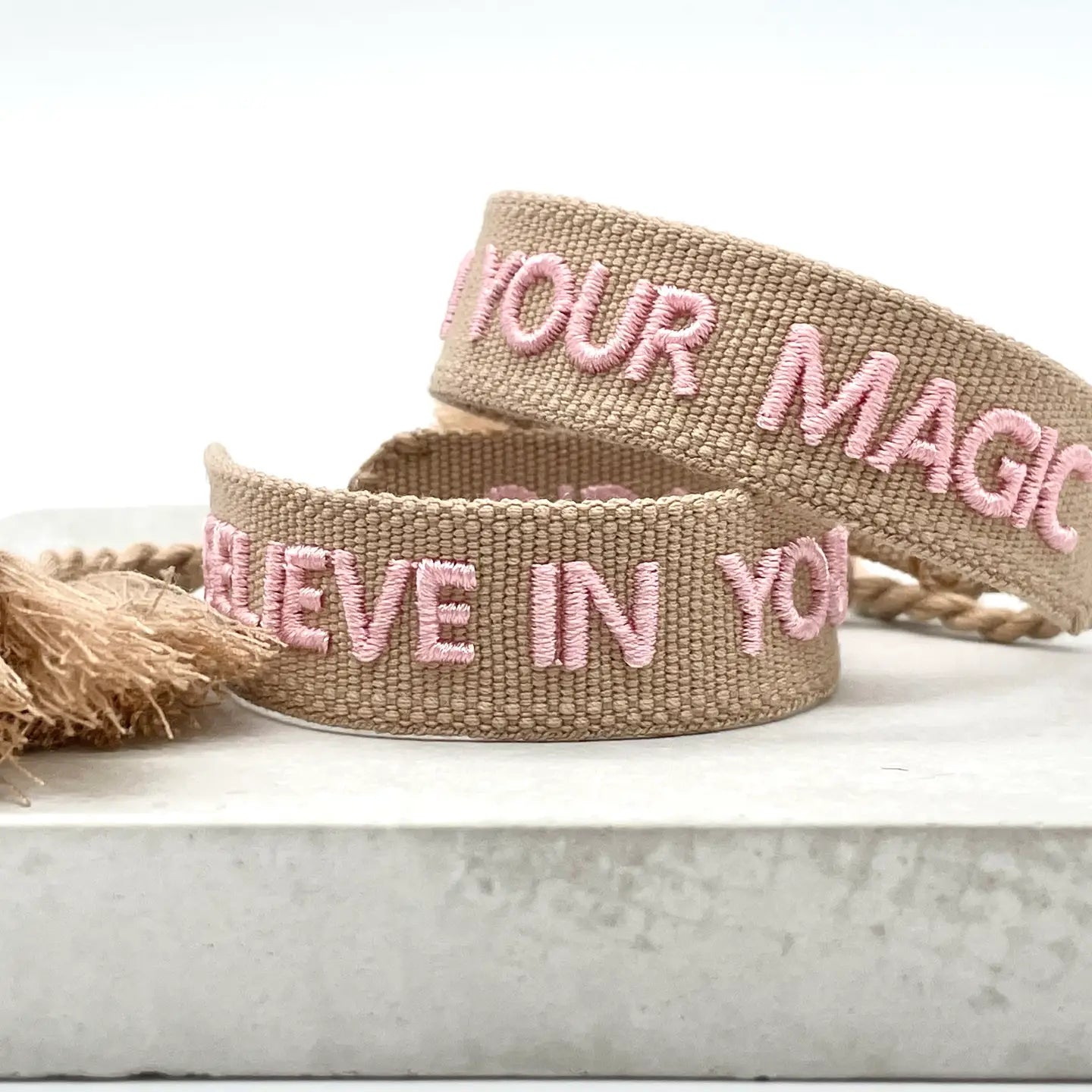 Dekobild Statement Armband BELIEVE IN YOUR MAGIC - LOVIN'DOG