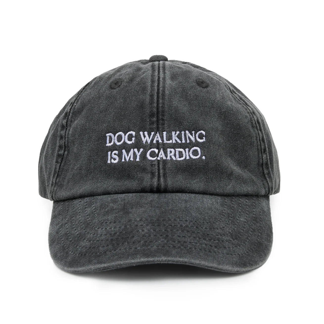 Cap Vintage Dog Walking is my cardio Grey used - Lieblingspfote