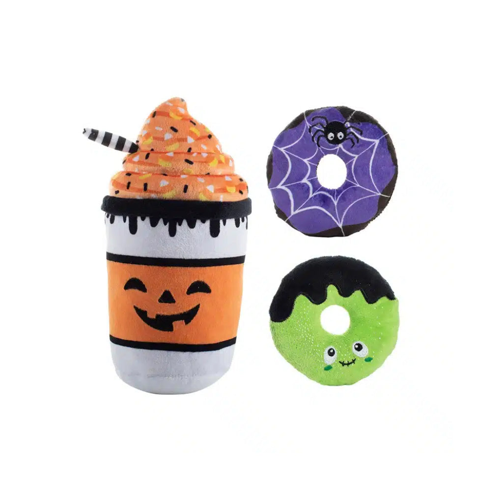 Hundespielzeug Halloween "Set Coffee scream sugar" - PetShop by Fringe Studio