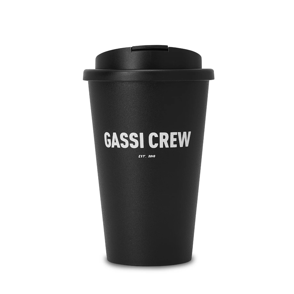 Thermobecher Gassicrew Black - Lieblingspfote