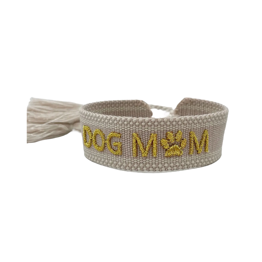Statement Armband DOG MOM Nude Gold - LOVIN'DOG