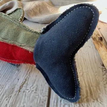 Hundespielzeug Forelle aus robustem Baumwoll-Canvas mit Kokosfaser